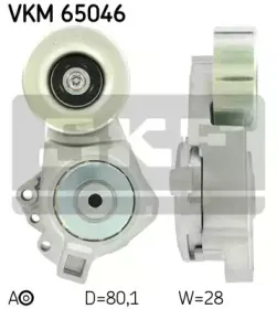 VKM 65046 SKF Натяжной ролик, поликлиновойремень